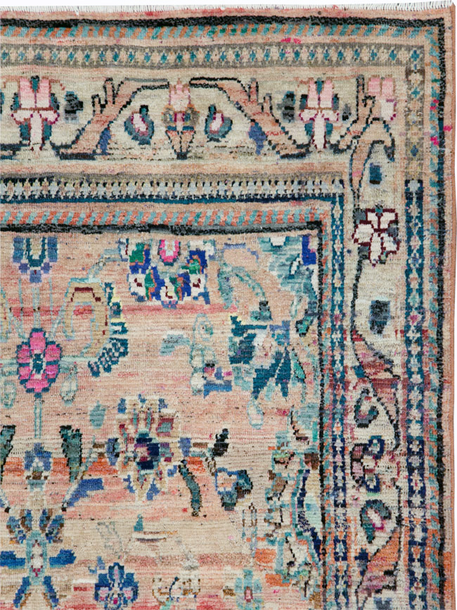Vintage Persian Mahal Gallery Rug, No.27398 - Gsblank