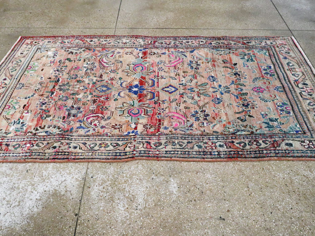 Vintage Persian Mahal Gallery Rug, No.27398 - Gsblank