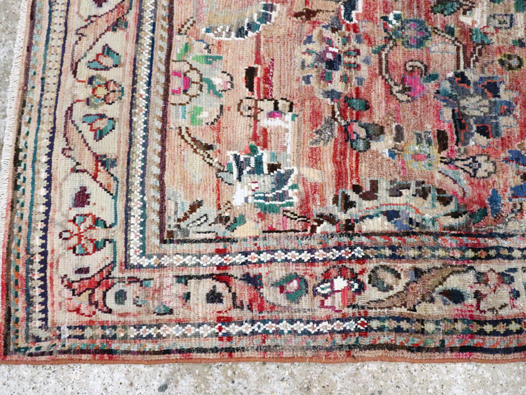 Vintage Persian Mahal Gallery Rug, No.27398 - Gsblank