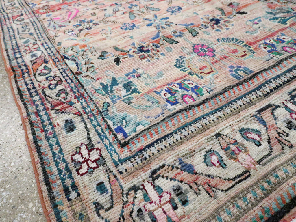 Vintage Persian Mahal Gallery Rug, No.27398 - Gsblank