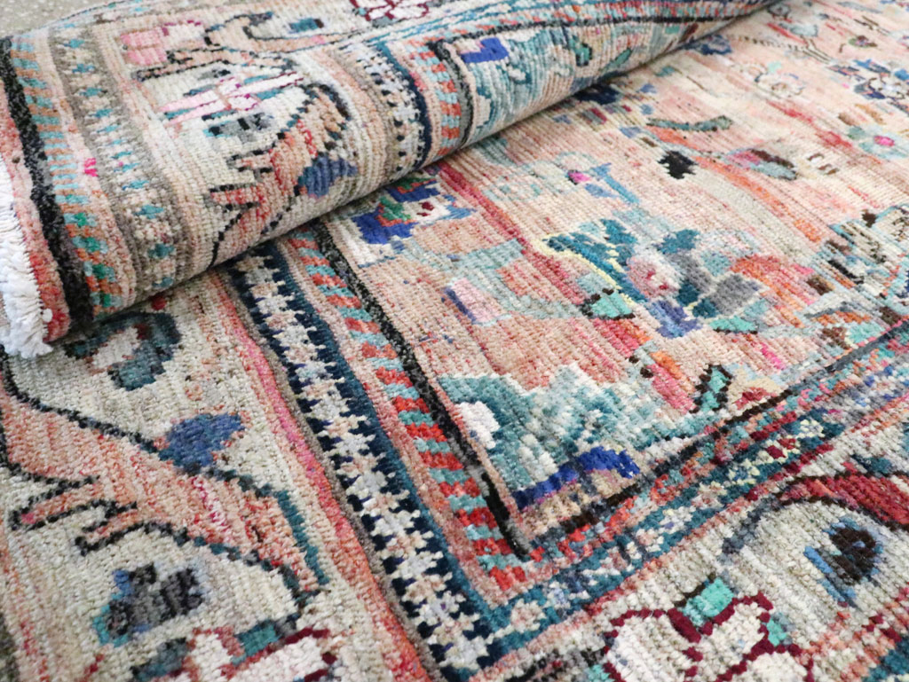 Vintage Persian Mahal Gallery Rug, No.27398 - Gsblank