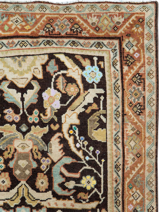Vintage Persian Mahal Gallery Rug, No.27399 - Gsblank