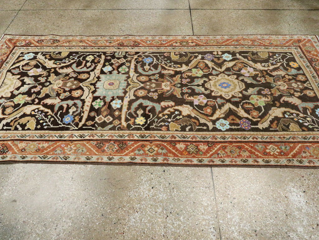 Vintage Persian Mahal Gallery Rug, No.27399 - Gsblank