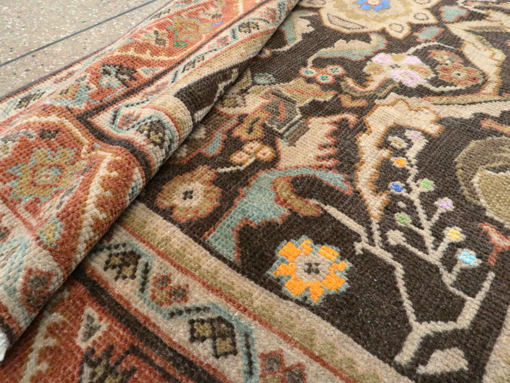 Vintage Persian Mahal Gallery Rug, No.27399 - Gsblank