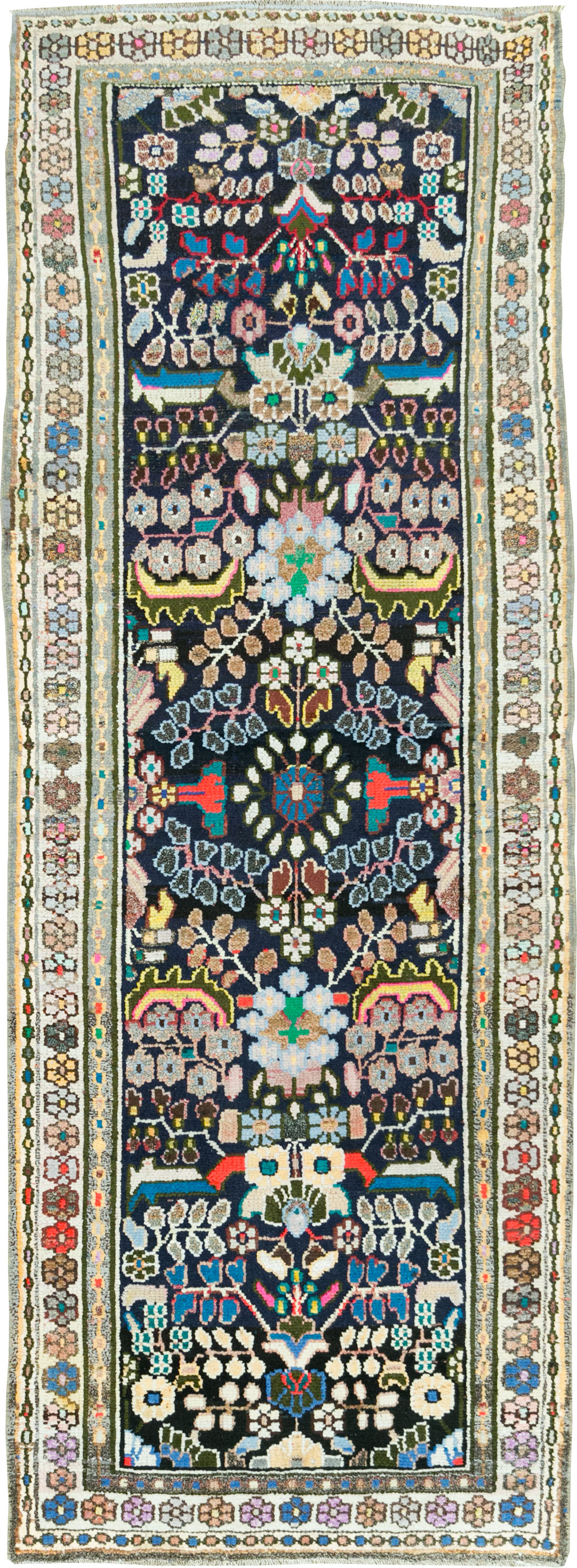 Vintage Hamadan Runner, No.27400 - Gsblank