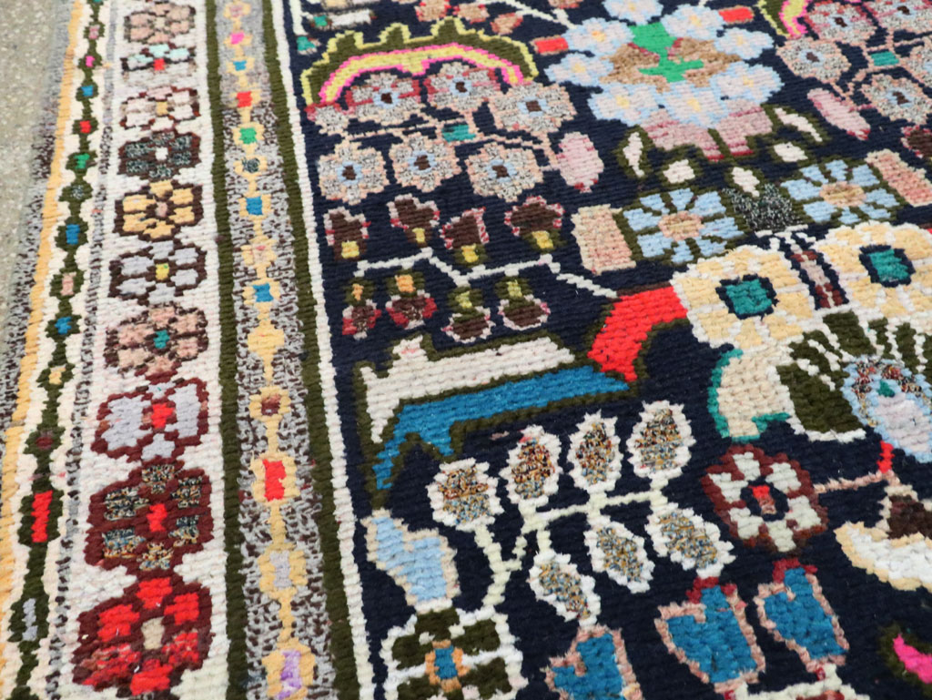 Vintage Hamadan Runner, No.27400 - Gsblank