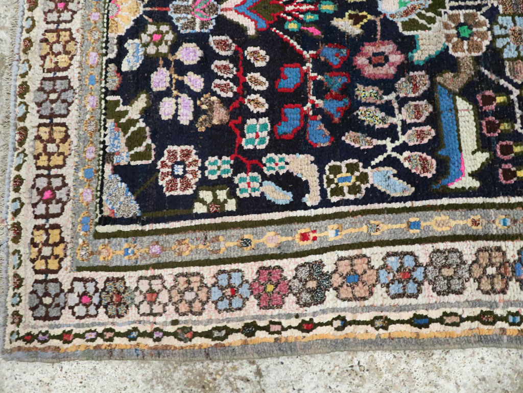 Vintage Hamadan Runner, No.27400 - Gsblank