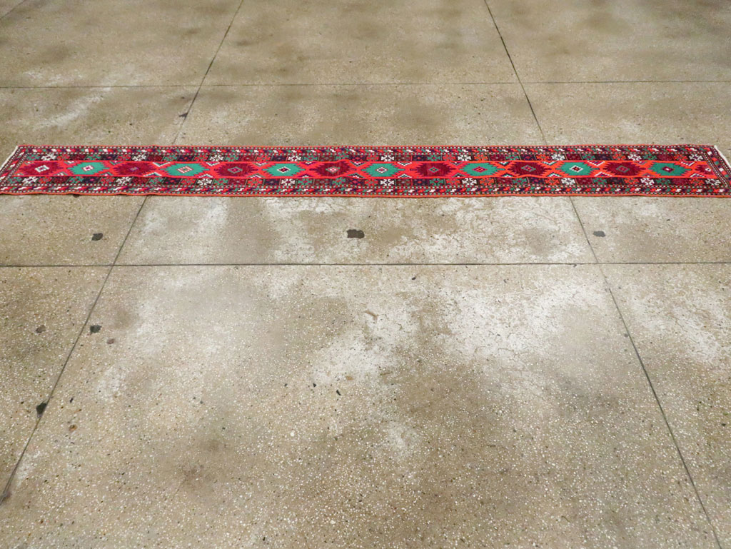 Vintage Persian Hamadan Rug, No.27405 - Gsblank