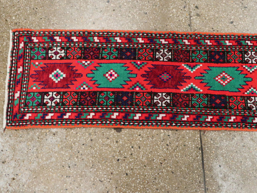 Vintage Persian Hamadan Rug, No.27405 - Gsblank