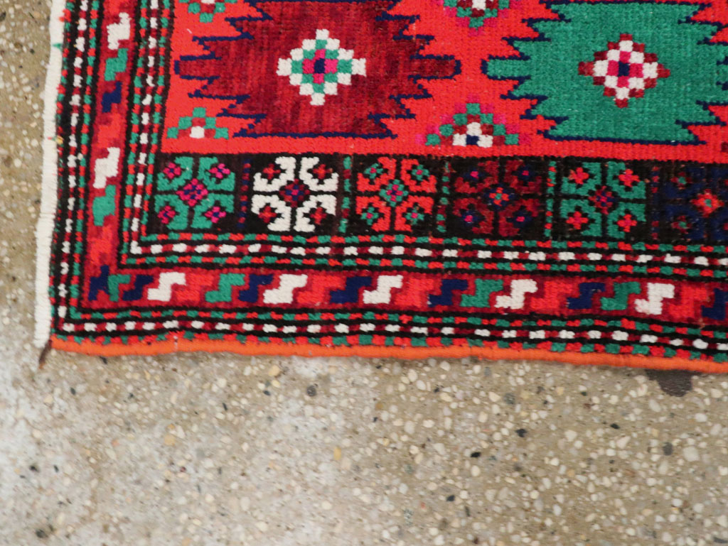 Vintage Persian Hamadan Rug, No.27405 - Gsblank