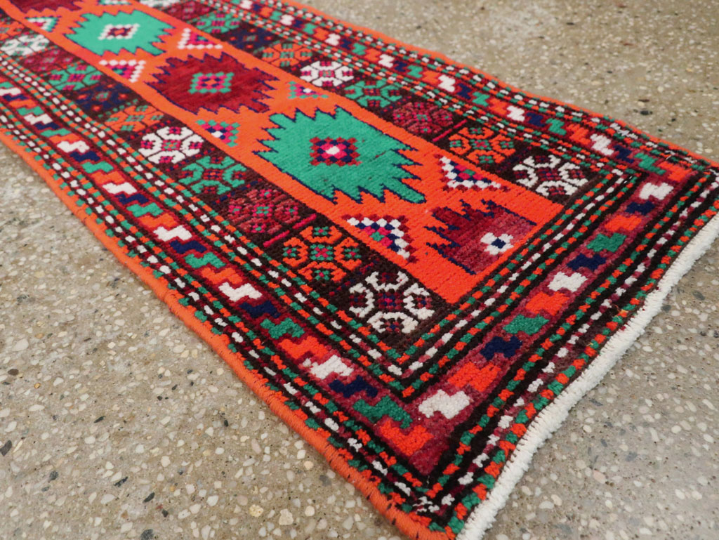 Vintage Persian Hamadan Rug, No.27405 - Gsblank