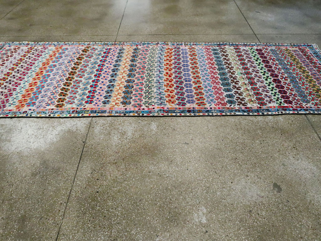 Vintage Persian Hamadan Gallery Rug, No.27406 - Gsblank