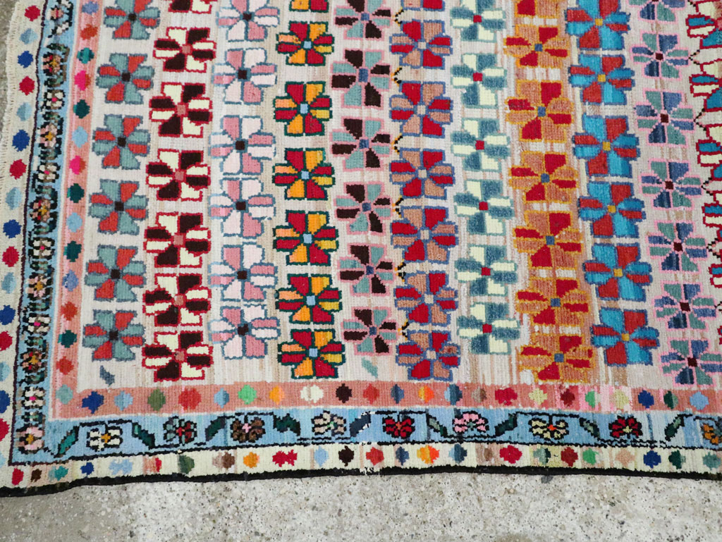 Vintage Persian Hamadan Gallery Rug, No.27406 - Gsblank