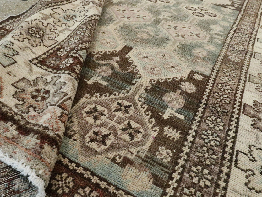 Vintage Persian Kurd Gallery Carpet, No.27418 - Gsblank