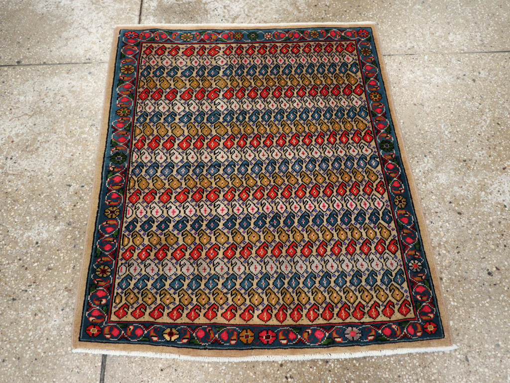 Vintage Persian Mahal Rug, No.27422 - Gsblank