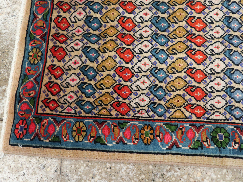 Vintage Persian Mahal Rug, No.27422 - Gsblank