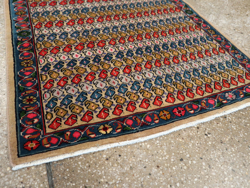 Vintage Persian Mahal Rug, No.27422 - Gsblank