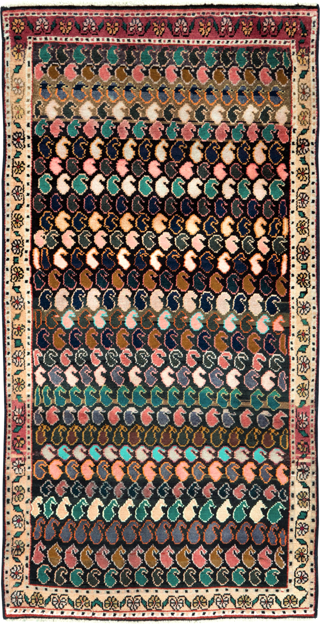 Vintage Persian Hamadan Rug, No.27425 - Gsblank