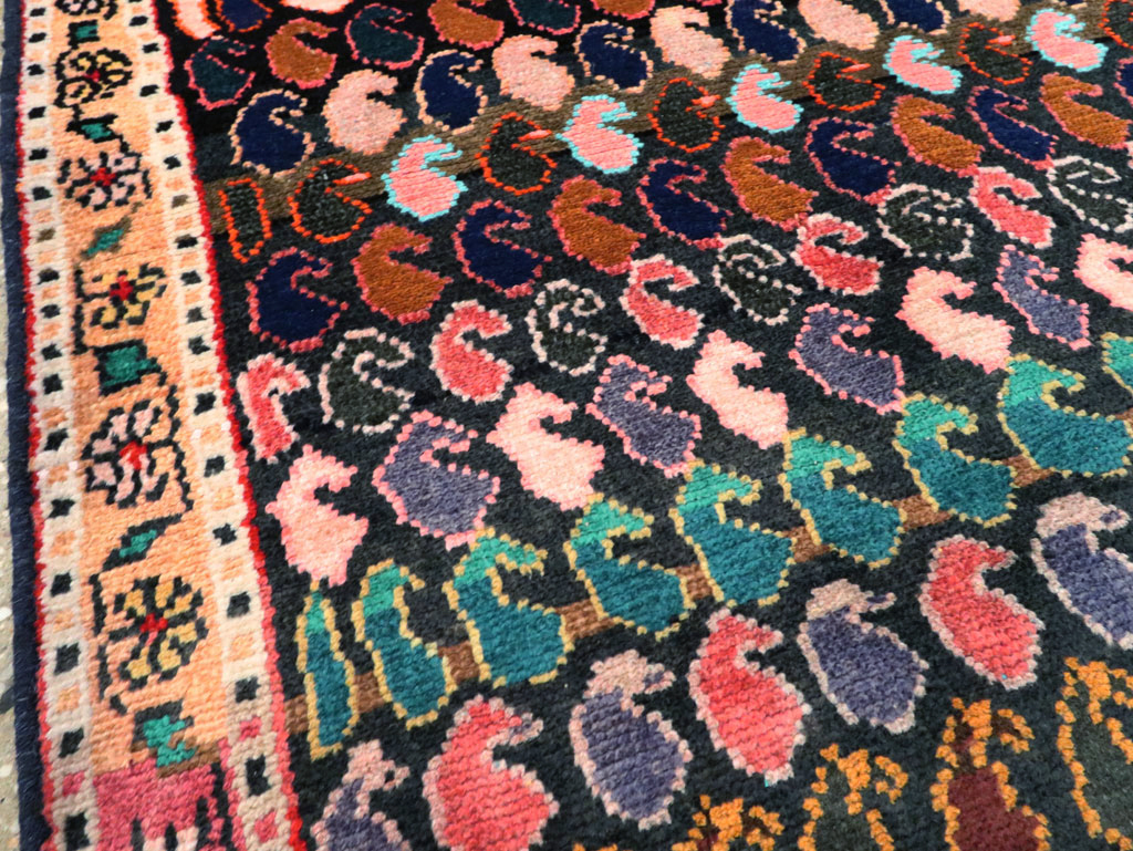 Vintage Persian Hamadan Rug, No.27425 - Gsblank