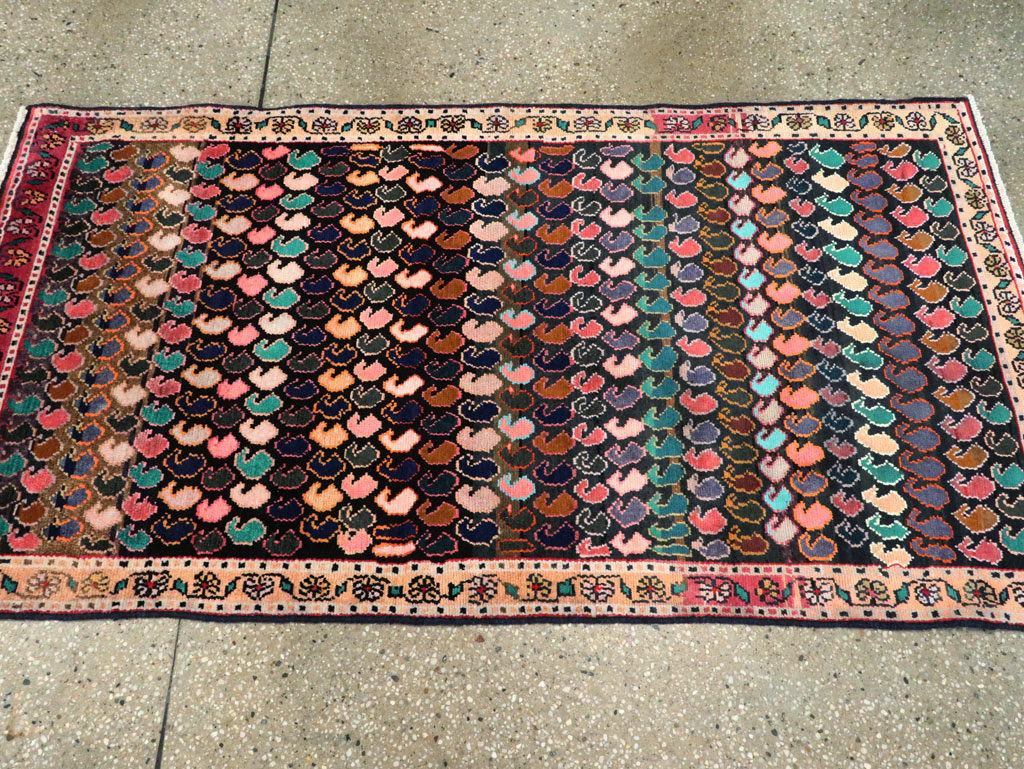 Vintage Persian Hamadan Rug, No.27425 - Gsblank