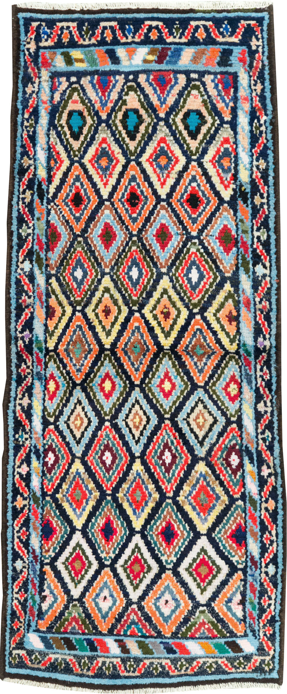 Vintage Persian Hamadan Rug, No.27426 - Gsblank