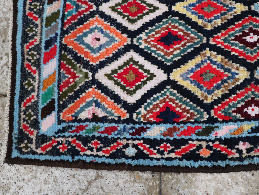 Vintage Persian Hamadan Rug, No.27426 - Gsblank