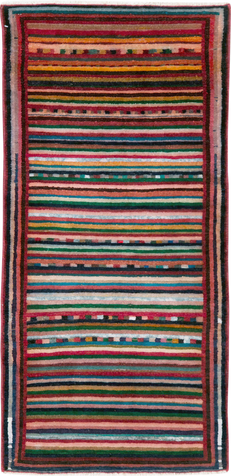 Vintage Persian Mahal Rug, No.27427 - Gsblank