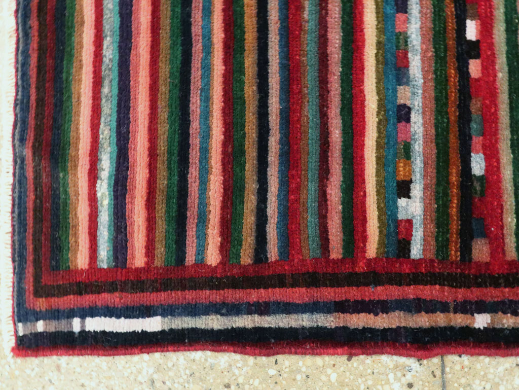Vintage Persian Mahal Rug, No.27427 - Gsblank