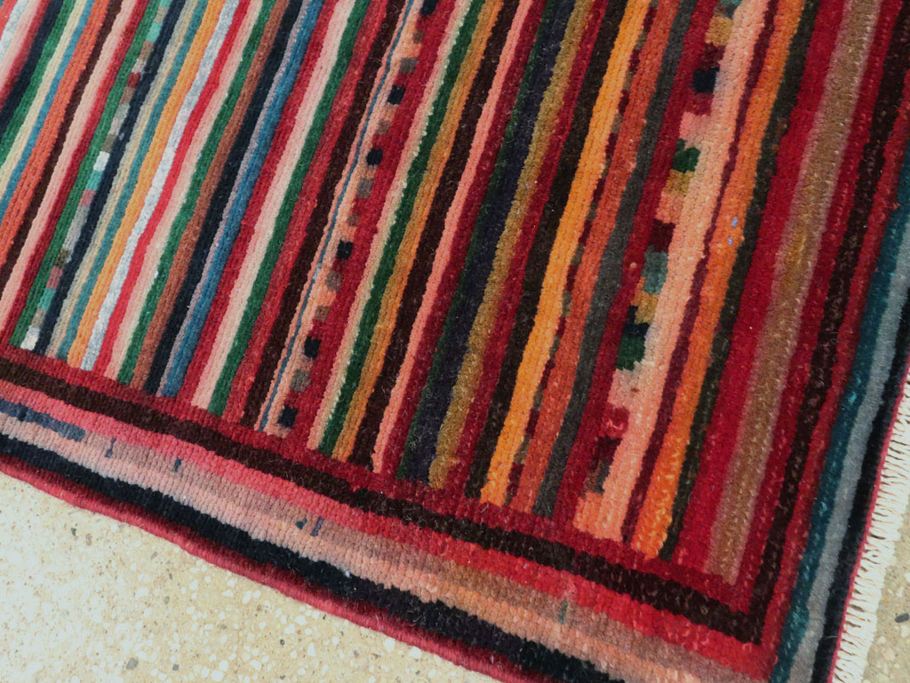 Vintage Persian Mahal Rug, No.27427 - Gsblank