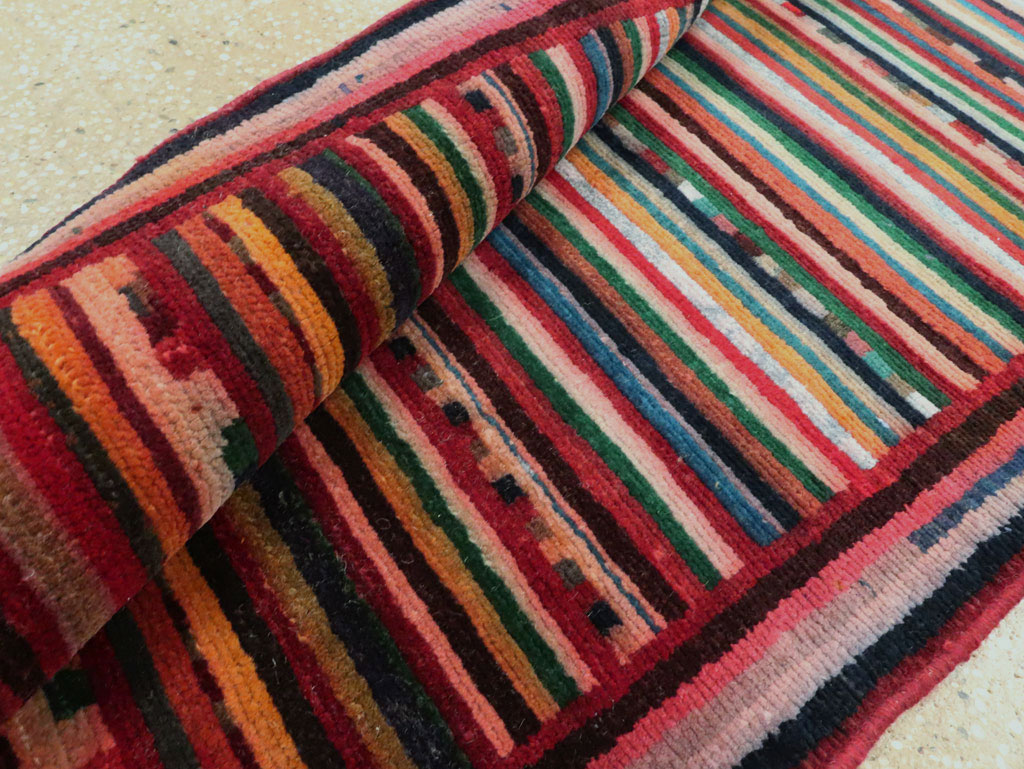Vintage Persian Mahal Rug, No.27427 - Gsblank