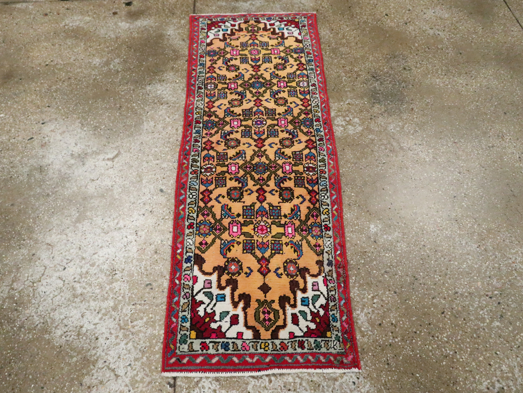 Vintage Persian Hamadan Rug, No.27429 - Gsblank