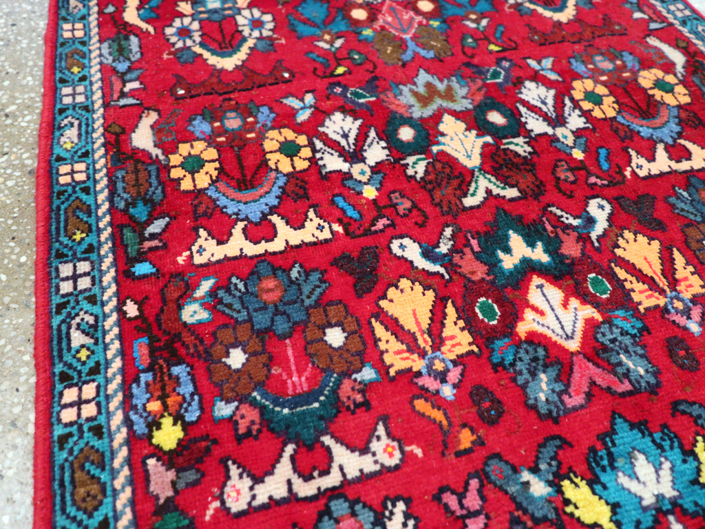 Vintage Persian Mahal Rug, No.27430 - Gsblank