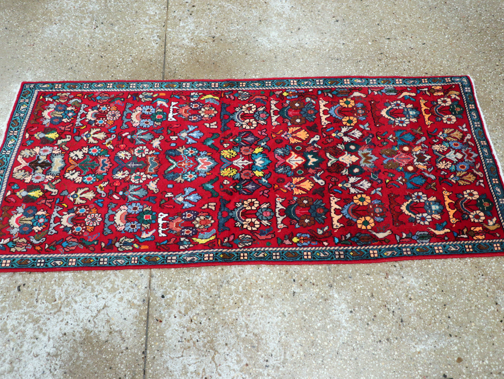 Vintage Persian Mahal Rug, No.27430 - Gsblank