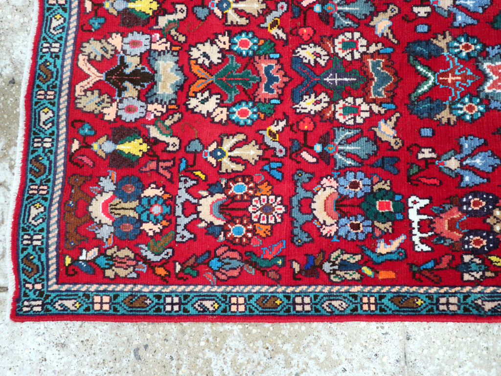 Vintage Persian Mahal Rug, No.27430 - Gsblank