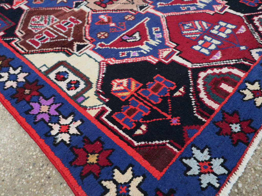 Vintage Persian Hamadan Rug, No.27436 - Gsblank