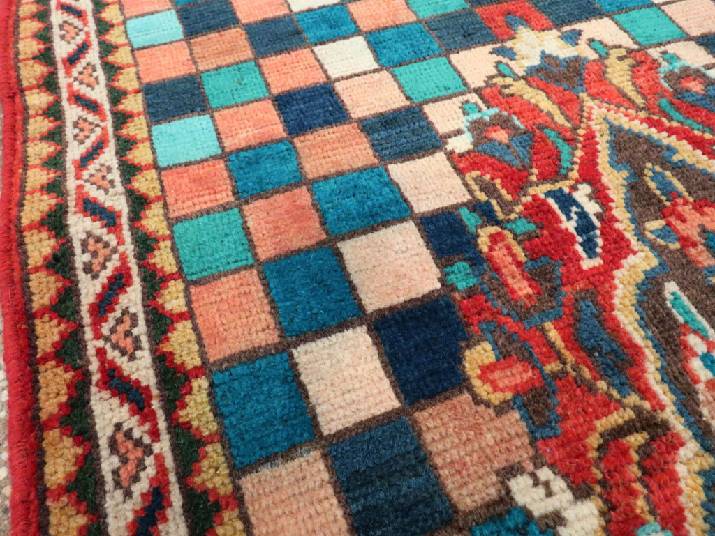 Vintage Persian Mahal Rug, No.27438 - Gsblank