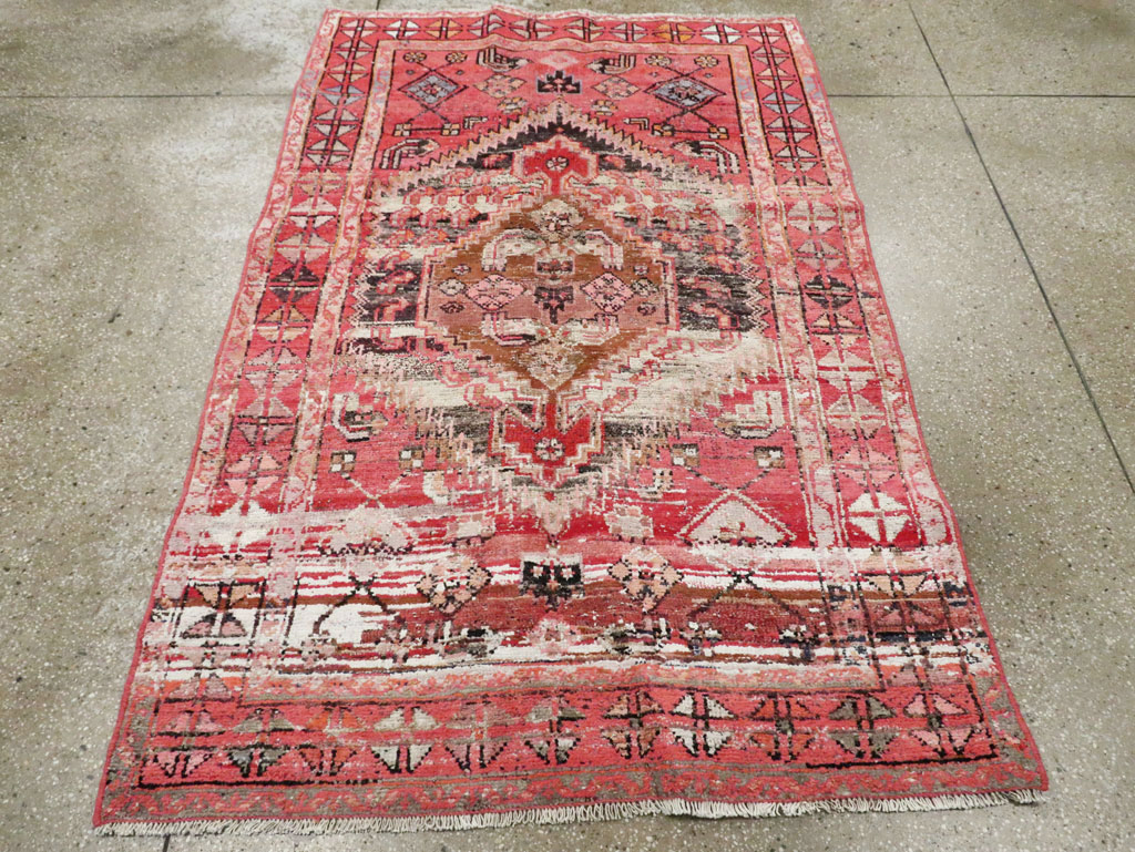 Vintage Persian Malayer Rug, No.27440 - Gsblank