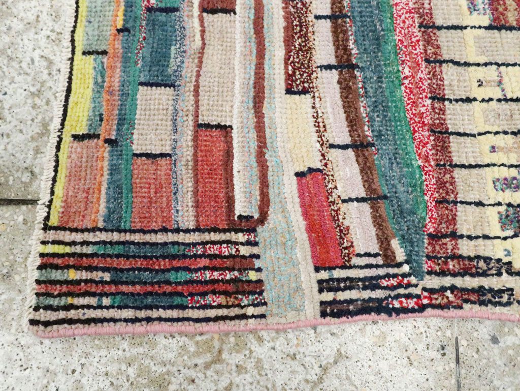 Vintage Persian Gabbeh Rug, No.27445 - Gsblank