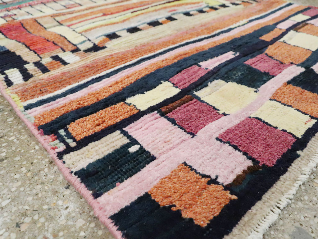 Vintage Persian Gabbeh Rug, No.27445 - Gsblank