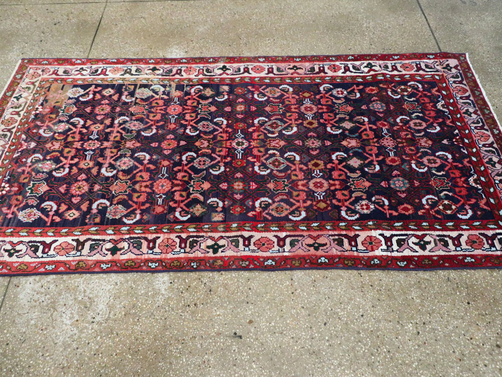 Vintage Persian Hamadan Rug, No.27446 - Gsblank