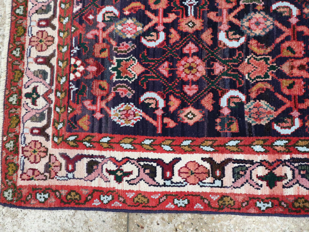 Vintage Persian Hamadan Rug, No.27446 - Gsblank
