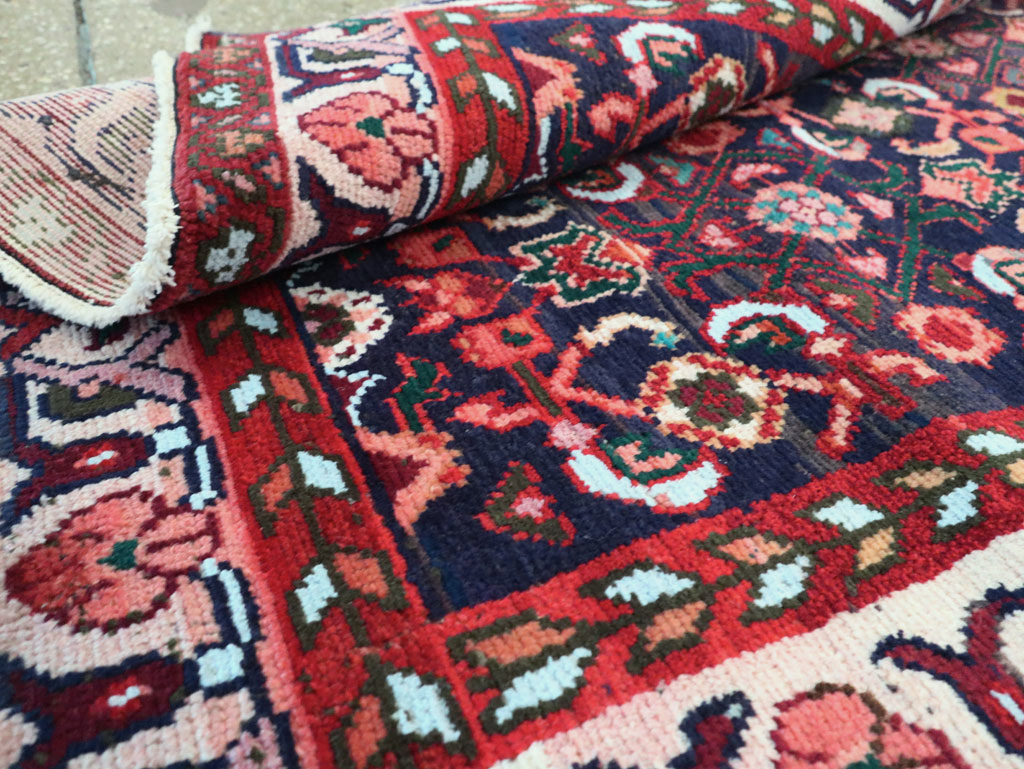 Vintage Persian Hamadan Rug, No.27446 - Gsblank