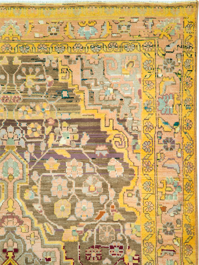 Vintage Persian Hamadan Rug, No.27449 - Gsblank