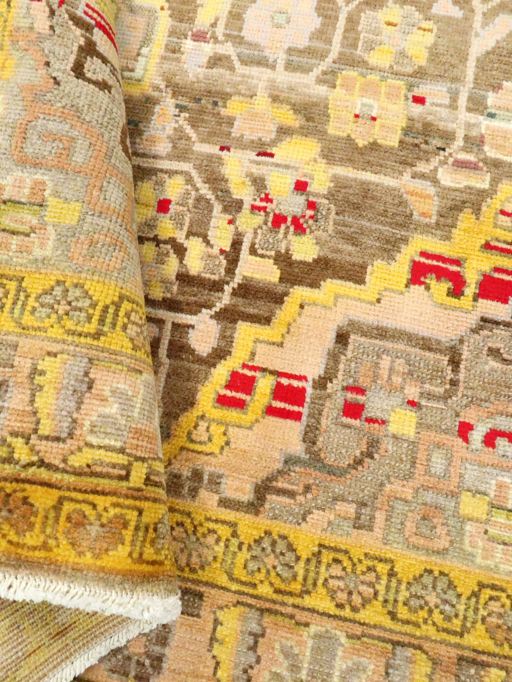 Vintage Persian Hamadan Rug, No.27449 - Gsblank