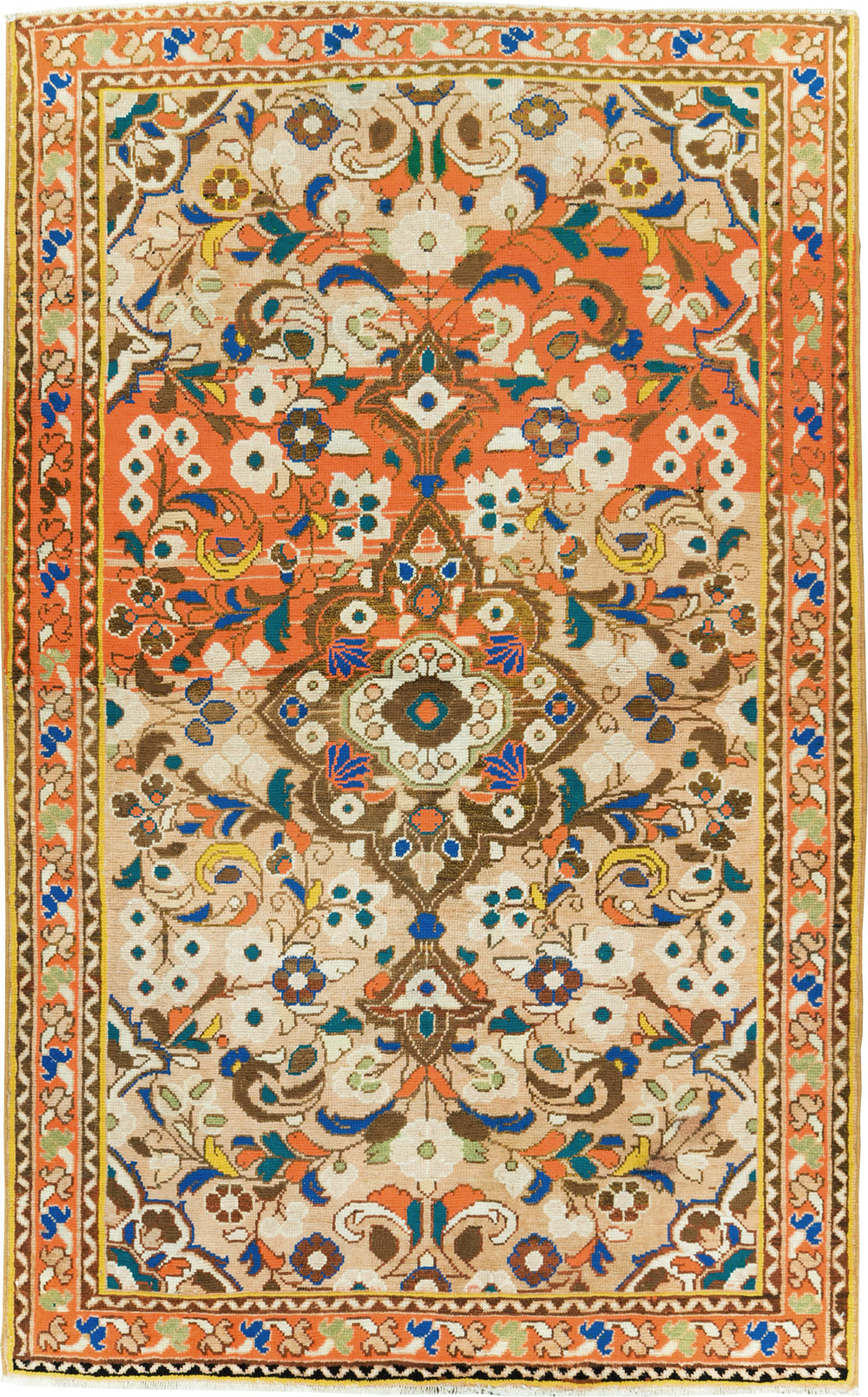 Vintage Persian Hamadan Rug, No.27452 - Gsblank