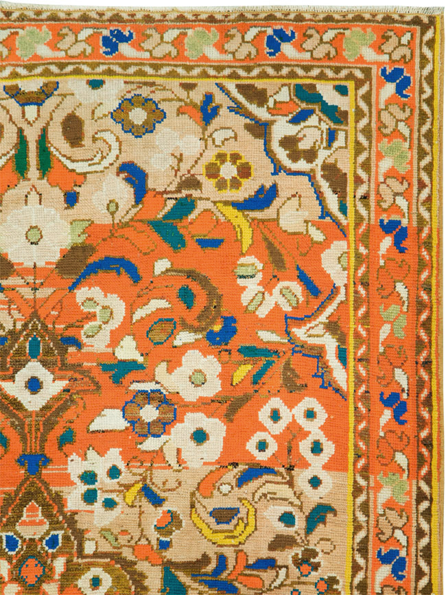 Vintage Persian Hamadan Rug, No.27452 - Gsblank