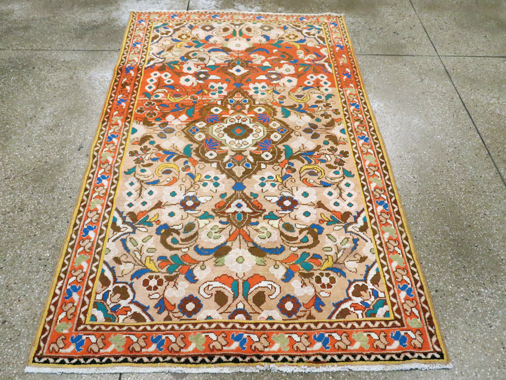 Vintage Persian Hamadan Rug, No.27452 - Gsblank