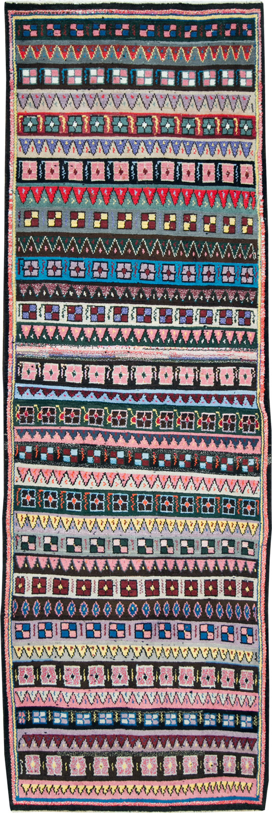 Vintage Persian Mahal Runner, No.27453 - Gsblank