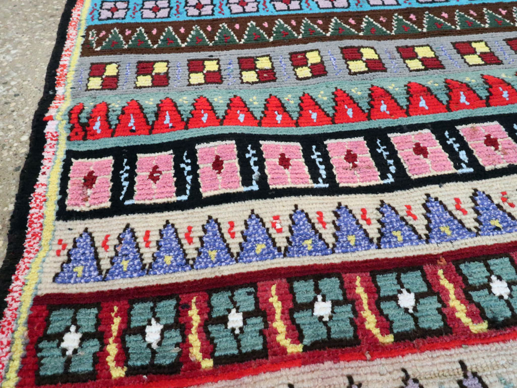 Vintage Persian Mahal Runner, No.27453 - Gsblank