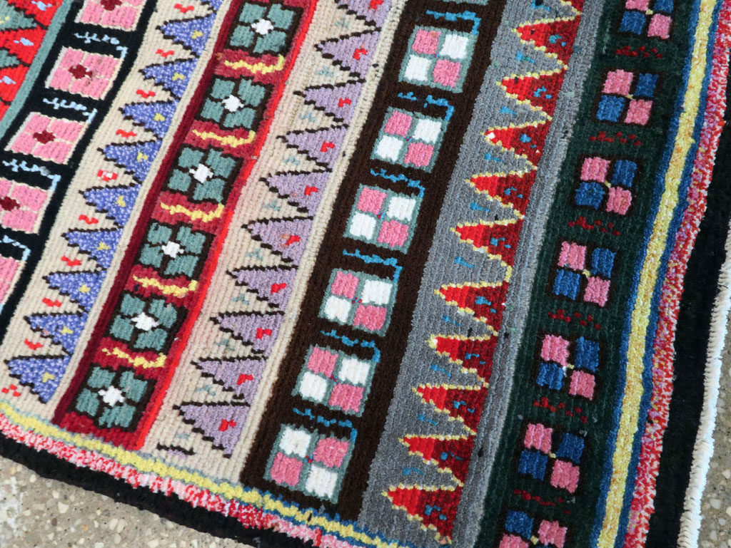 Vintage Persian Mahal Runner, No.27453 - Gsblank